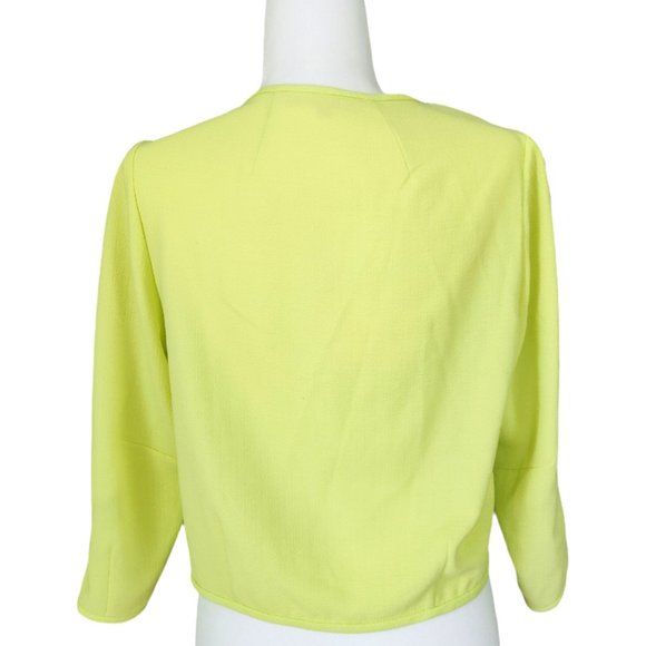 Rachel Roy Neon Yellow Jacket - Size Small - Picture 2 of 3